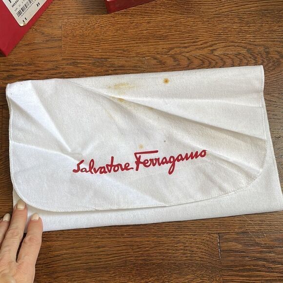 Salvatore‎ Ferragamo “Ponza” black calf slip on penny loafers main image 4